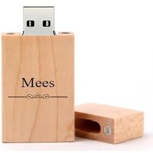 Mees naam kado verjaardagscadeau cadeau usb stick 32GB