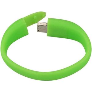 Armband usb stick 16gb groen -1 jaar garantie – A graden klasse chip