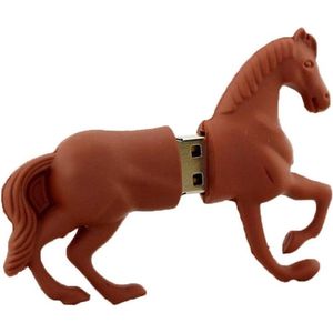 Paard usb stick 64gb bruin - 1jaar garantie - A graden chip