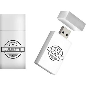 JULIETTE naam kado verjaardagscadeau cadeau usb stick 16GB - naam cadeau, gefeliciteerd cadeau