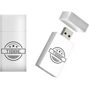 TIBBE naam kado verjaardagscadeau cadeau usb stick 16GB - naam cadeau, gefeliciteerd cadeau