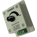 LED Dimmer - PWM 12V/24V 8A - Draaiknop - Opbouw