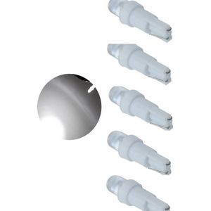 Auto LEDlamp |5x autoverlichting LED T5 | kleur xenonwit | 12V DC