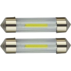 Auto LEDlamp | LED festoon 39mm | COB xenon wit 6500K | 12 Volt