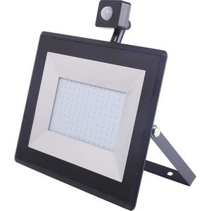 LED buitenlamp | 100W=1000W LED schijnwerper | IR sensor | koelwit 4000K | waterdicht IP65