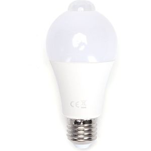 E27 LED lamp | gloeilamp A60 met IR sensor | 12W=100W | warmwit 3000K