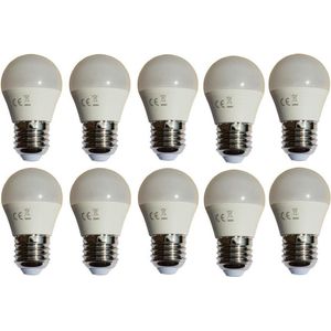 E27 LED Kogellamp - Wit - 230 Volt - IP20