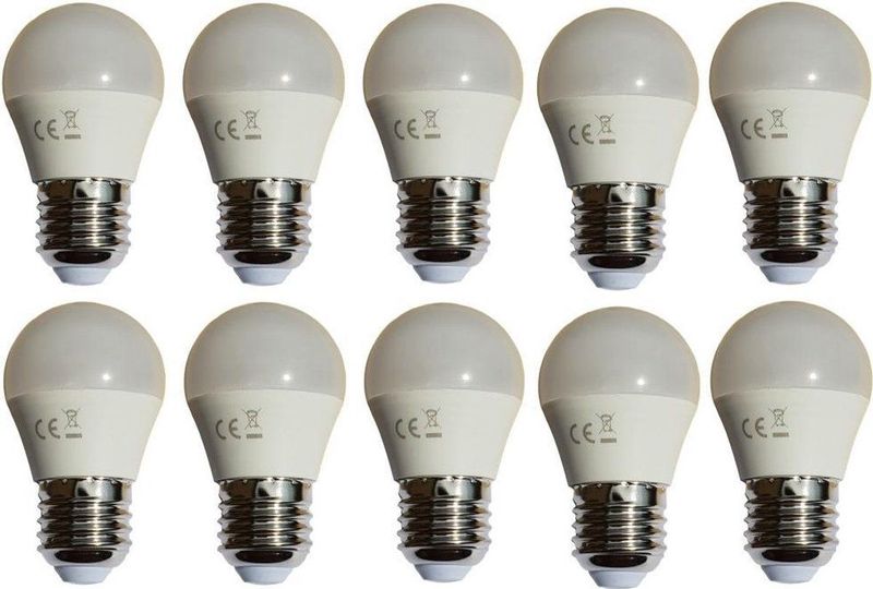 E27 LED Kogellamp - Wit - 230 Volt - IP20