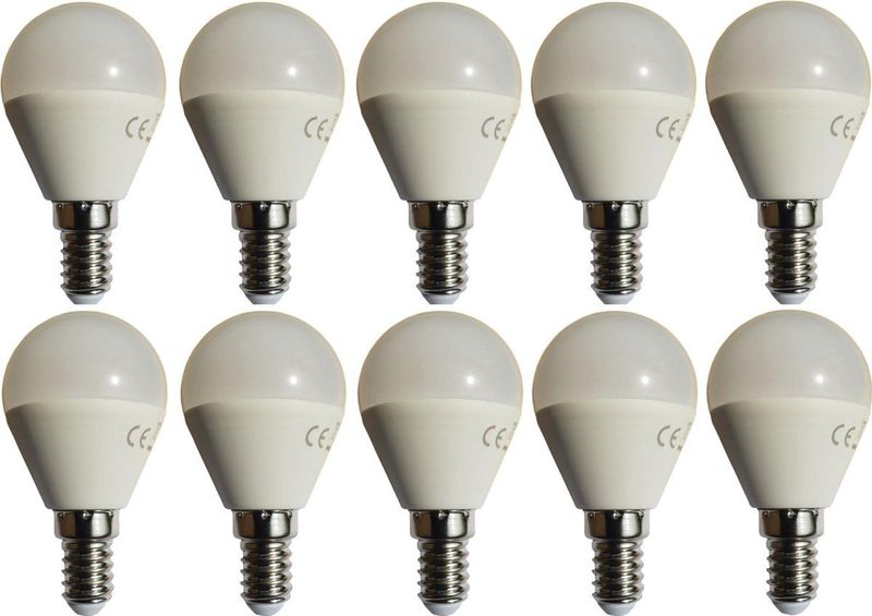 LED - E14 Kogellamp Vervanger - Warmwit - 3=30-35 Watt