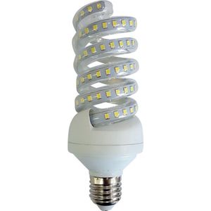 Spaarlamp E27 LED | spiraalvorm | 18W=165W | daglichtwit 6400K