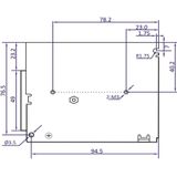 LED driver 12 Volt DC - 3A | 36 Watt | IP20 - binnenshuis