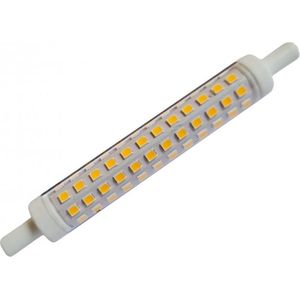 R7s Staaflamp - 118mmx15mm - LED 9W=60W Halogeen - 800 Lumen - Warmwit 3000K