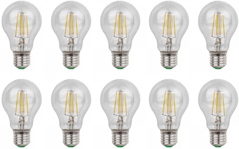 LED - E27 Gloeilamp Vervanger - Wit - Voor Binnengebruik - IP20