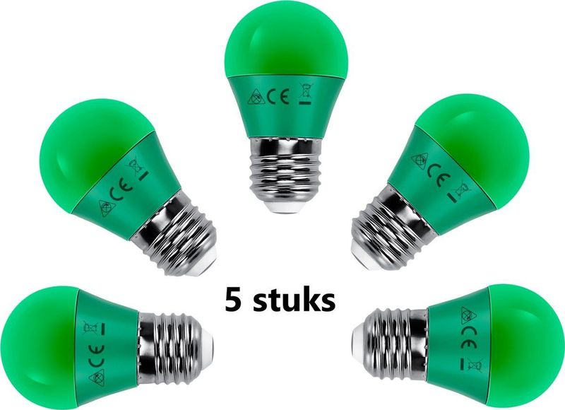 E27 Kogel LEDlamp - Wit - 230 Volt - IP20