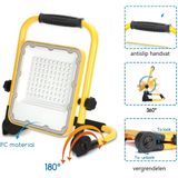 Werklamp - Compact - Blauw/Rood - LED - Oplaadbaar via USB