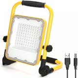 Werklamp - Compact - Blauw/Rood - LED - Oplaadbaar via USB