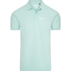 Heren Polo SS met Ballin Est 2013 Basic Polo Print - Groen