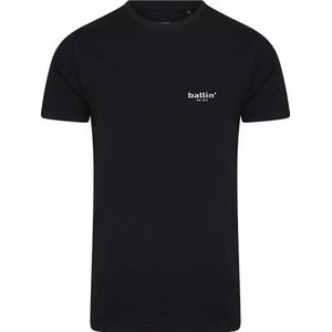 Ballin Est 2013 - Heren Tee SS Small Logo Shirt - Grijs