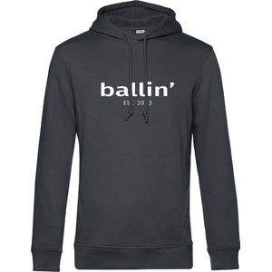 Heren Hoodies met Ballin Est. 2013 Basic Hoodie Print - Grijs