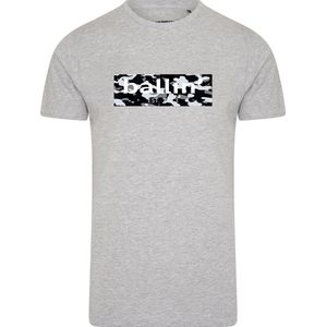 Ballin Est 2013 - Heren Tee SS Camo Block Shirt - Grijs