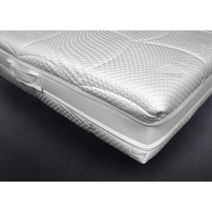 Matras 70x200 Pocketvering latex tencel 500 veren m2 7-zones ca.24 cm