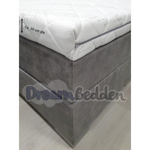 Topper 80x210 Hybride Schuim ca. 10cm dik met Cooltouch hoes. Medium