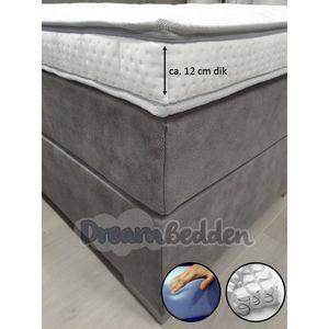 Micropocketvering Topper 140x220 HR55 schuim ca. 12 cm dik Medium.