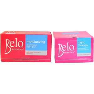 Belo Night Therapy skin lightening crème 50gr + zeep