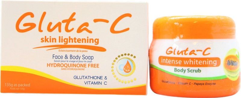 Gluta-C - Intense Skin Lightening Body Scrub - 120 gr - Zeep