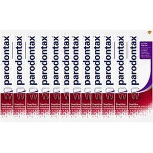 Parodontax Ultra Clean Fluoride Tandpasta - Voordeelverpakking 12x75ml