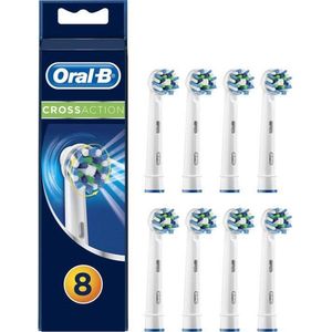 Oral-B Cross Action Opzetborstels - 8 Stuks - XL verpakking