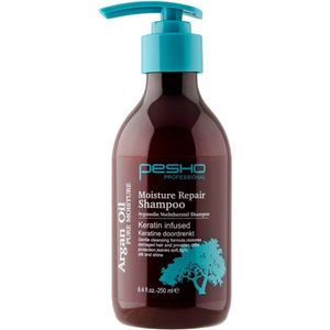 Arganolie shampoo - Pesho Argan Oil Moisture Repair Shampoo - Shampoo vrouwen - Shampoo mannen - valentijnscadeau