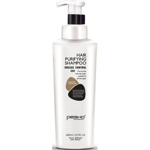 Pesho Professional- HAIR PURIFYNG SHAMPOO - shampoo voor droog haar en voor vette hoofdhuid - 680ml