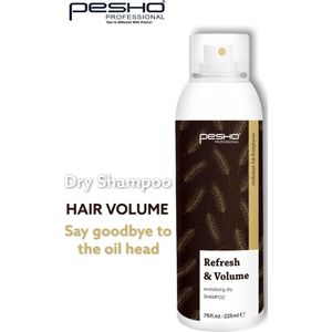 Droogshampoo - Pesho Revitalizing Dry Shampoo - Refrech&volume - Pesho Droog shampoo - dry shampoo
