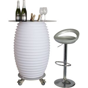 The.Bar Tables-sVerrijdbare Bartafel & Lamp & Wijnkoeler