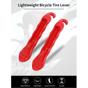 Bandenlichters set van 3 | Kunststof | Compact | Zeer Sterk | Handig Design | Inschuifbaar | Zwart - Zwart