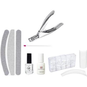 Kunstnagel Starterspakket + Manicure Set - French Manicure Wit Tips 100 stuks - SUPER DEAL!