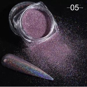 Holografische Glitter Poeder Rosé / Pink- Nail Art – Rhinestones