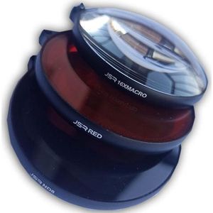 Lens en filter 3in1 kit voor GoPro 8 macrolens duik filter en adapter