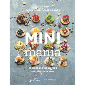 Het Mini Mania Borrelhapjes Bakboek - Hartig En Zoet - Voor Elke Gelegenheid