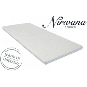 160x210 Topper - Dekmatras Nasa traagschuim c.a. 6 cm dik