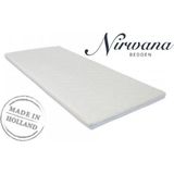 Topdekmatras - Topper 90x210 - NASA traagschuim 6cm