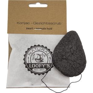 Loofys Konjac Spons - Natuurlijke & Licht Exfoliërende Gezichtsspons - Voor de Normale Huid - Plasticvrij, Vegan & Duurzaam - 1 stuk