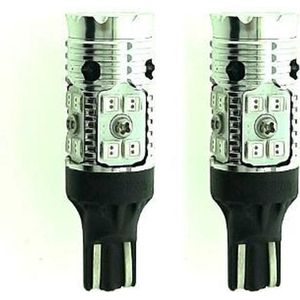 X-Line Platinum Series Canbus LED W16W-T15 oranje set