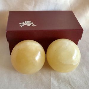 Meridiaankogels van Calciet 5.3cm