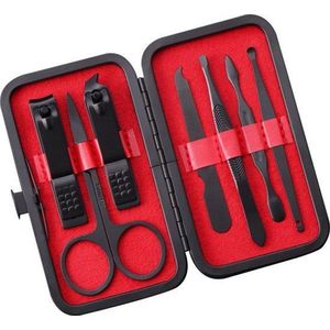 Manicure en Pedicure set 7 delig - Reisset manicure - Nagelverzorging set - Pedicure - Manicure