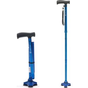 Opvouwbare Wandelstok Hurrycane 460 gram -Blauw
