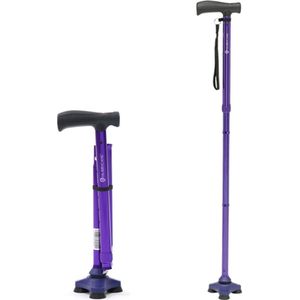 Opvouwbare Wandelstok Hurrycane 460 gram - Paars