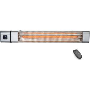 Infrarood IR heater/kachel - muur of plafondmontage - 2400 watt - afstandsbediening