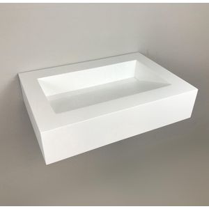 Composiet wastafel Style 62x44cm wit